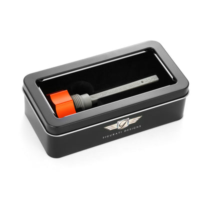 Performance Magnetic Transmission Dipstick for Harley-Davidson All Models - Curved Orange