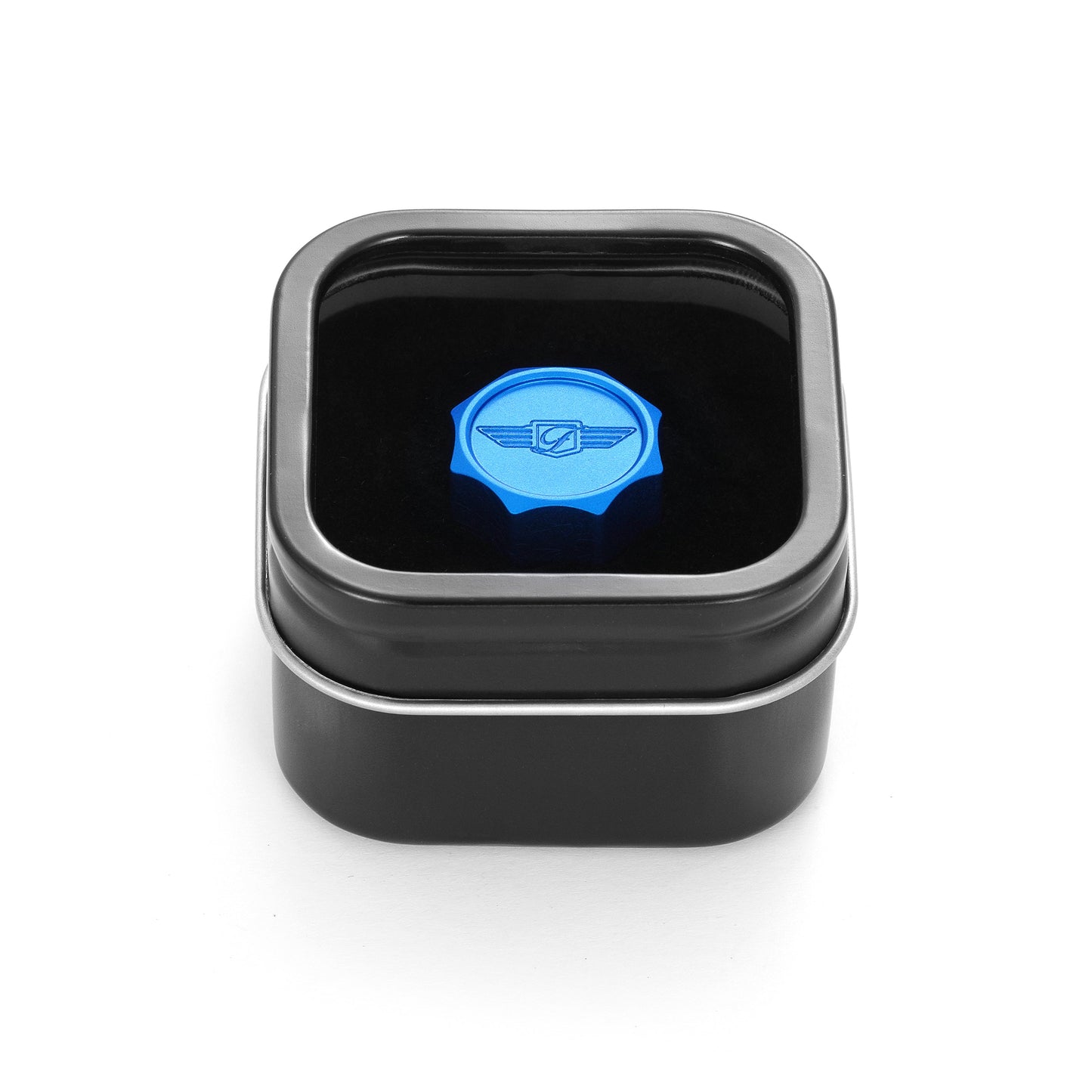 Performance Seat Screw - Curved Blue