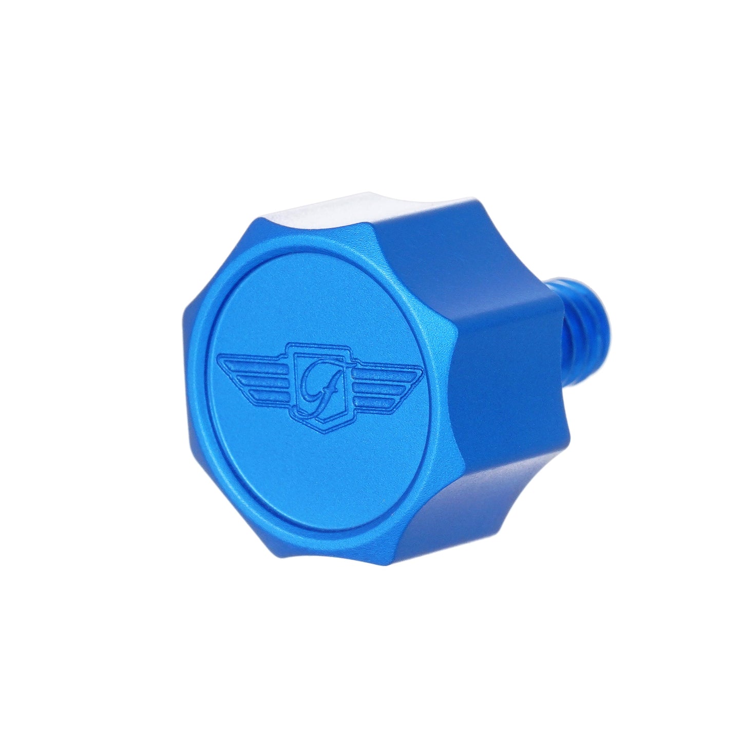 Performance Seat Screw - Curved Blue