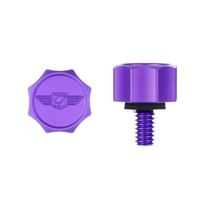 Performance Seat Screw - Curved Purple