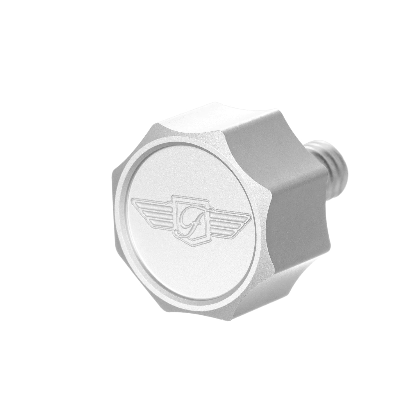 Performance Seat Screw - Curved Raw Silver