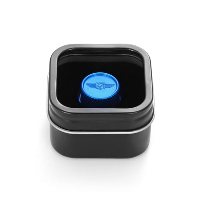 Performance Seat Screw - Knurled Blue
