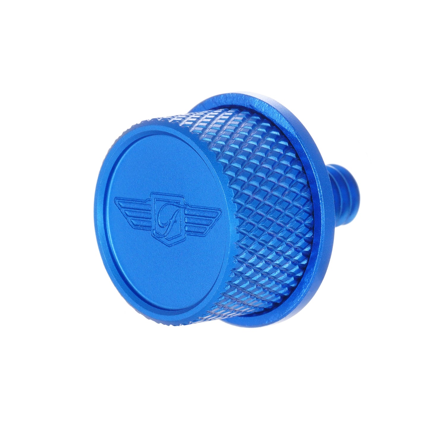 Performance Seat Screw - Knurled Blue