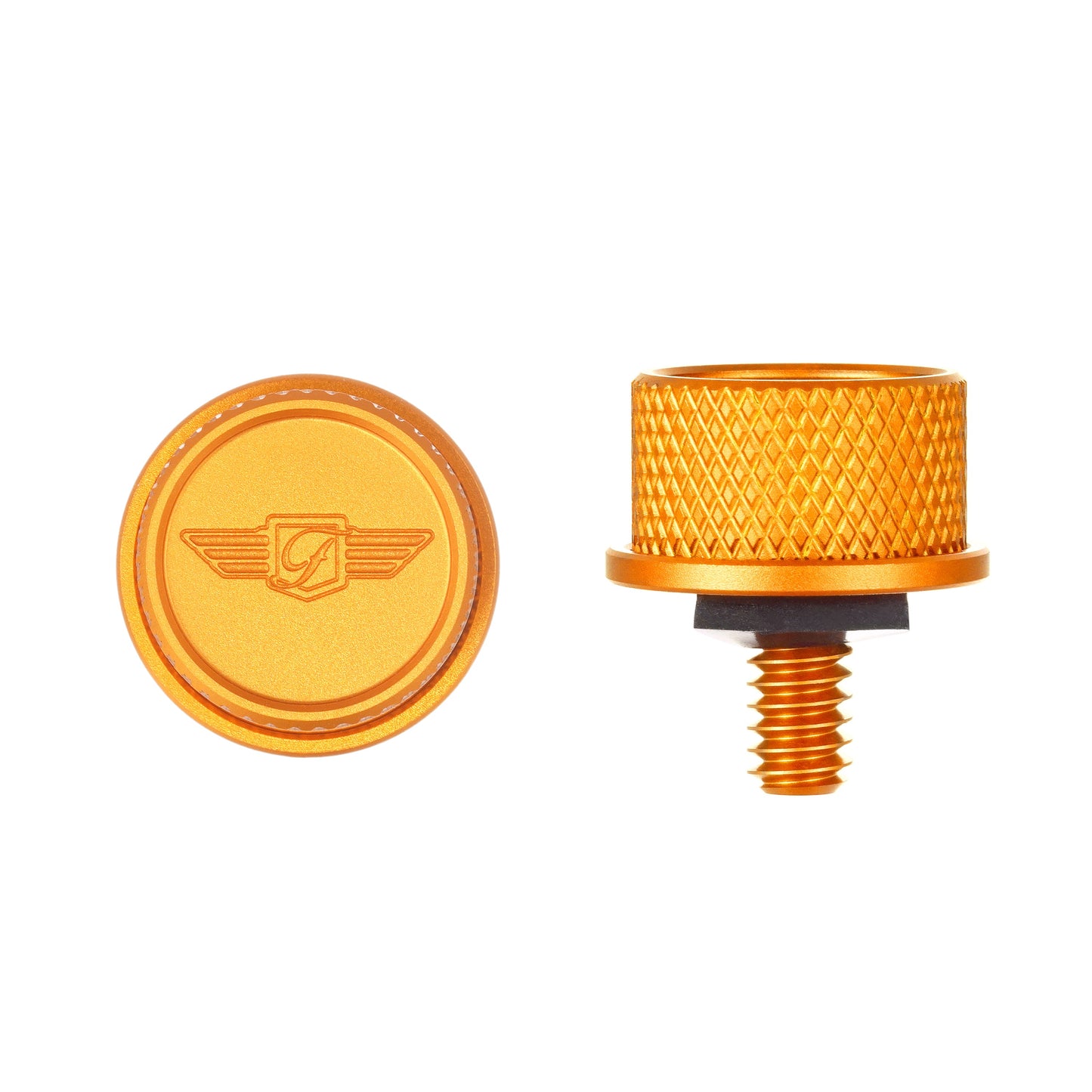 Performance Seat Screw - Knurled Gold
