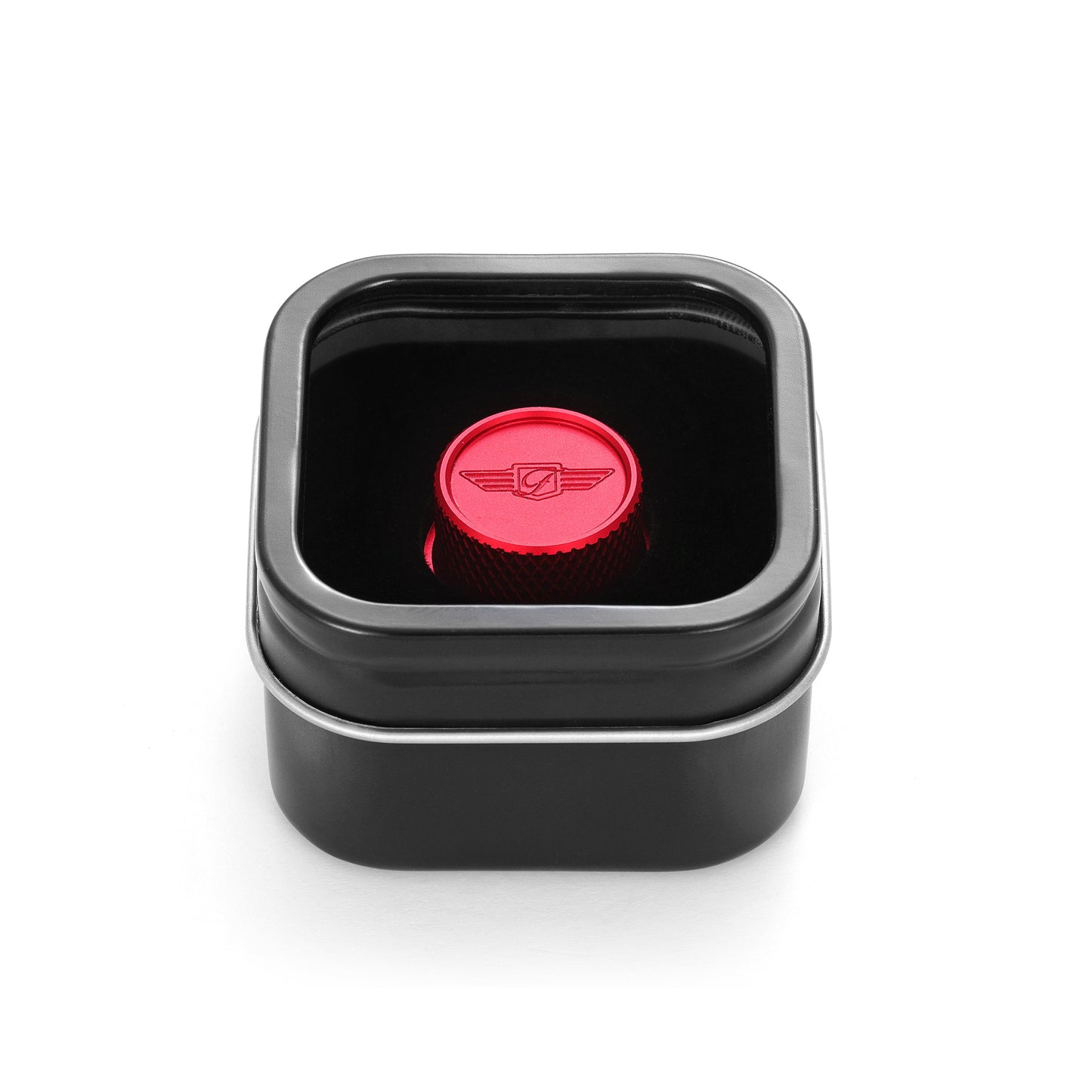 Performance Seat Screw - Knurled Red