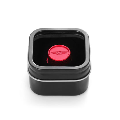 Performance Seat Screw - Knurled Red