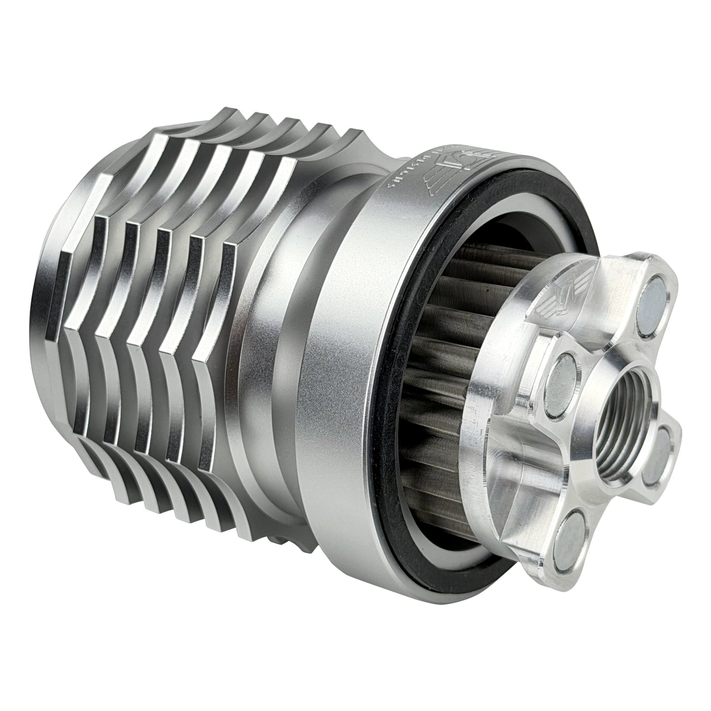Performance Magnetic Oil Filter for Harley-Davidson (1984-2026) - Silver