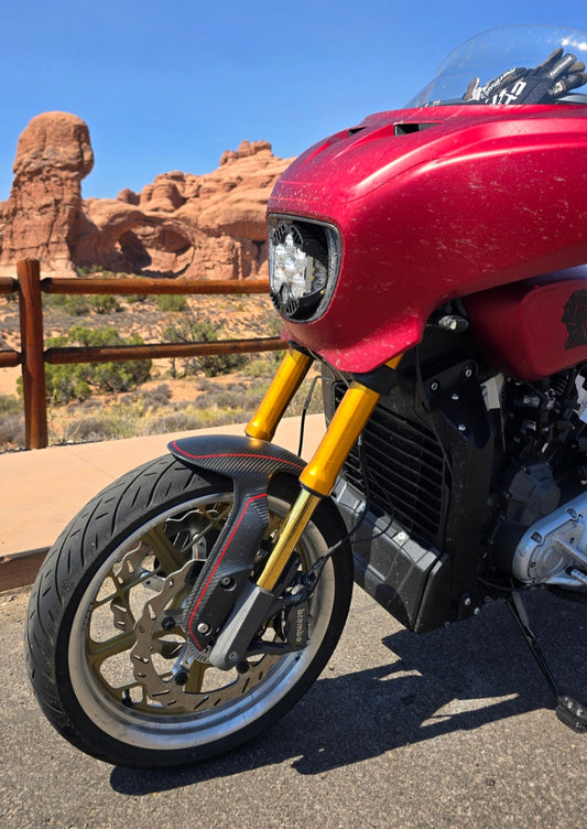 Forever Rad FTR Front Fender conversion for inverted Indian Challenger/Pursuit/Sport Chief - Forever Rad-Forever Rad
