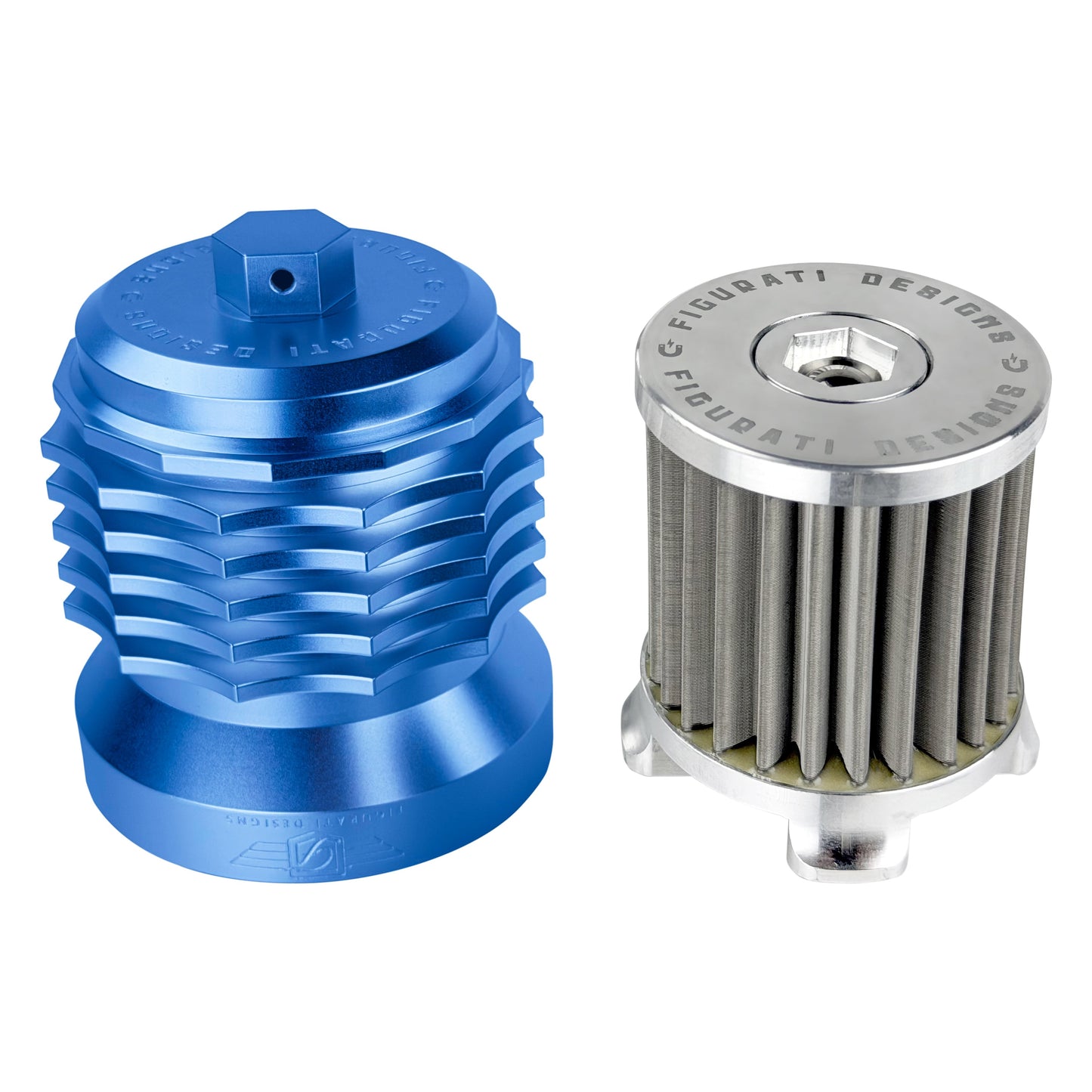 Performance Magnetic Oil Filter for Harley-Davidson Pan America - Blue
