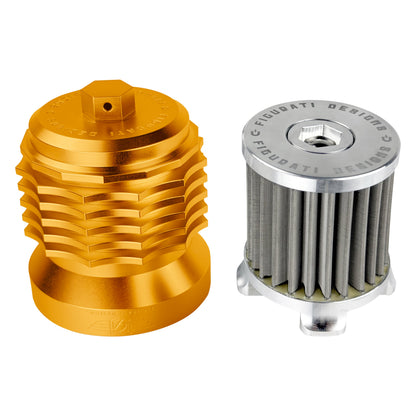 Performance Magnetic Oil Filter for Harley-Davidson Pan America - Gold