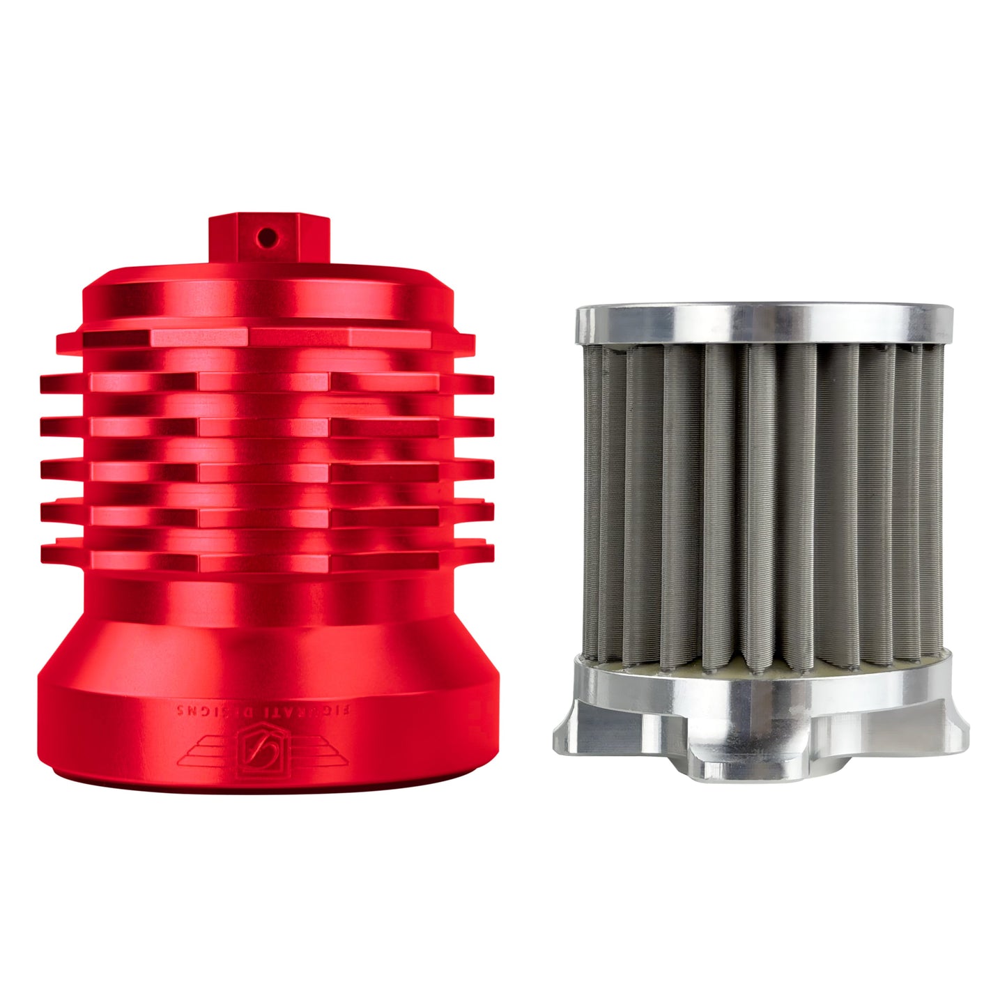 Performance Magnetic Oil Filter for Harley-Davidson Pan America - Red
