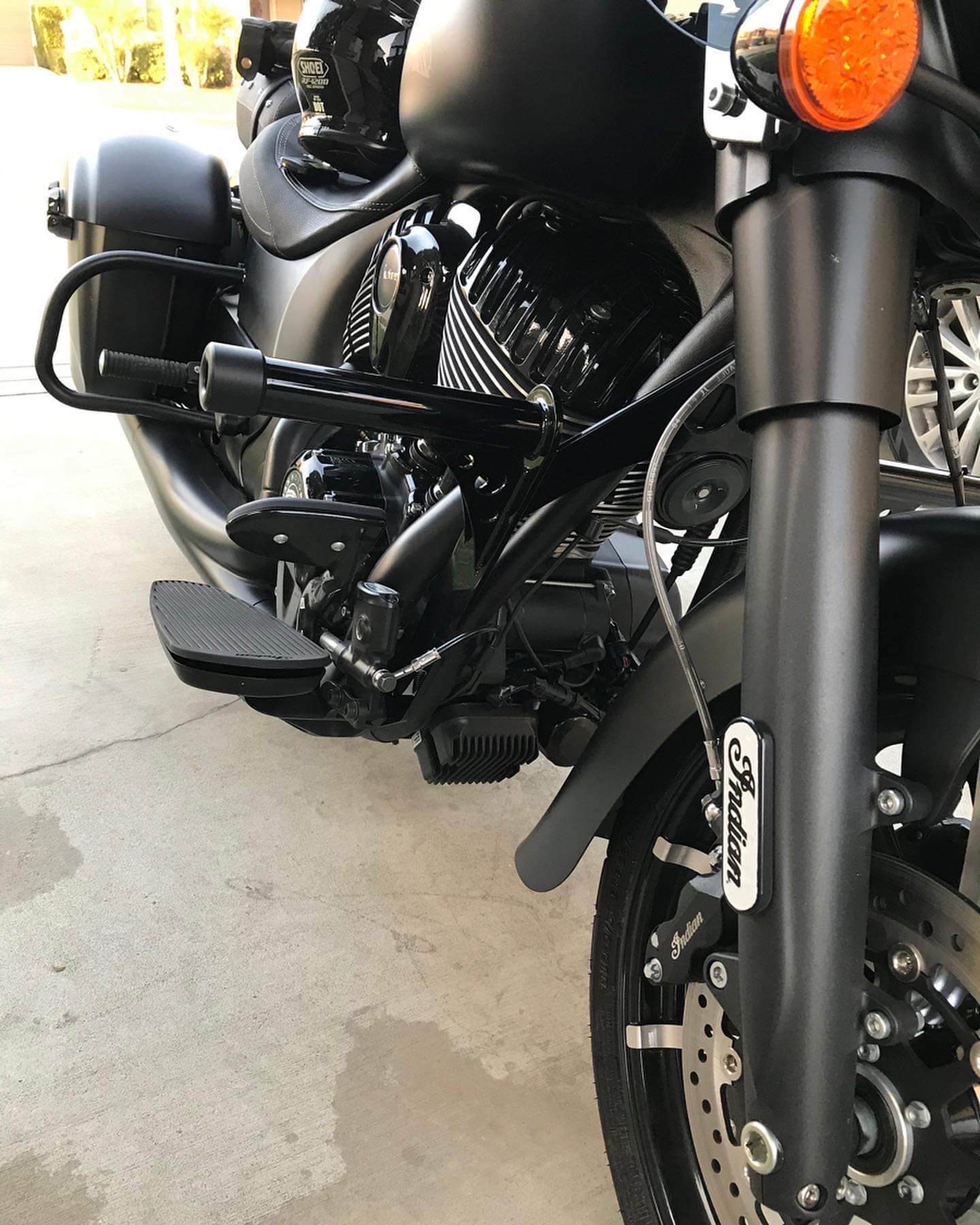 Black Antenna For Indian Chieftain Dark Horse 16-24, Roadmaster 15-24 & Springfield – Rear Mount, 90-Day Warranty