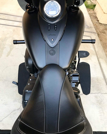 Chrome Rear Highway Bars/Saddlebag Guards For Indian Chief, Classic, Vintage, Dark Horse (2014-2020)