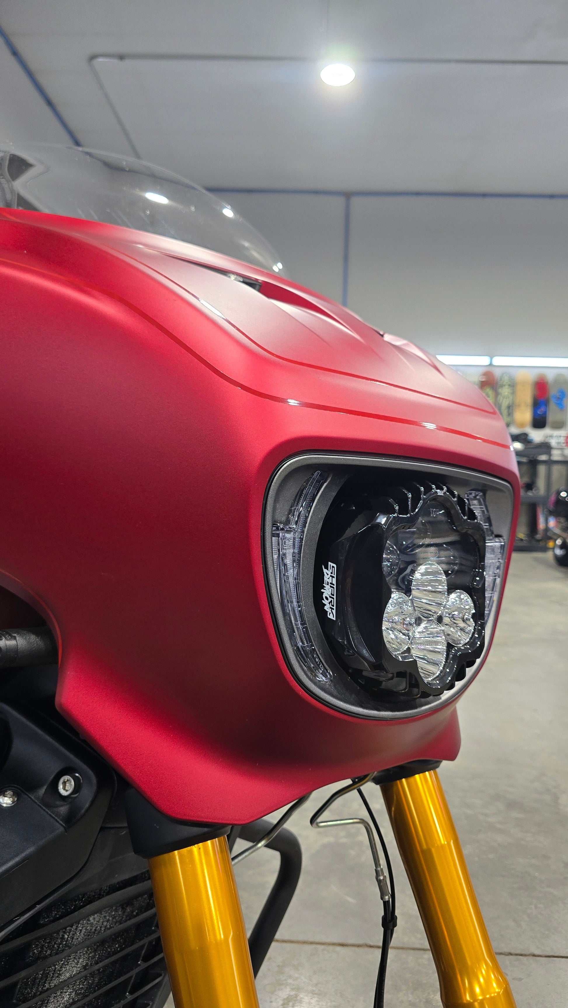 Forever Rad Custom Dynamics Shark Demon Headlight for 25+ Indian Power Plus Chieftain & Roadmaster - Forever Rad-Forever Rad