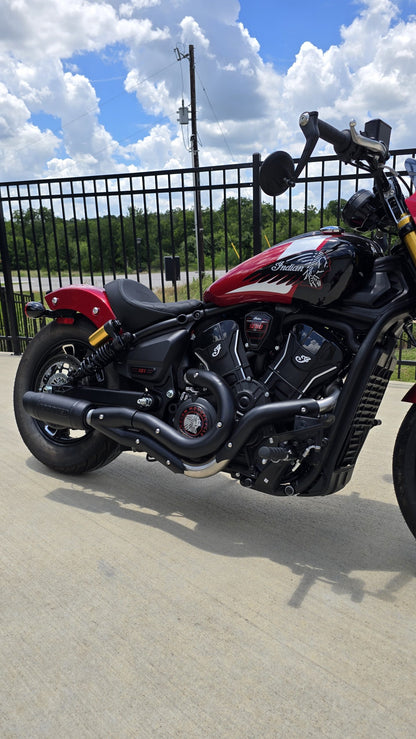 Torqued 2-1 Exhaust For 2025 Indian Scout