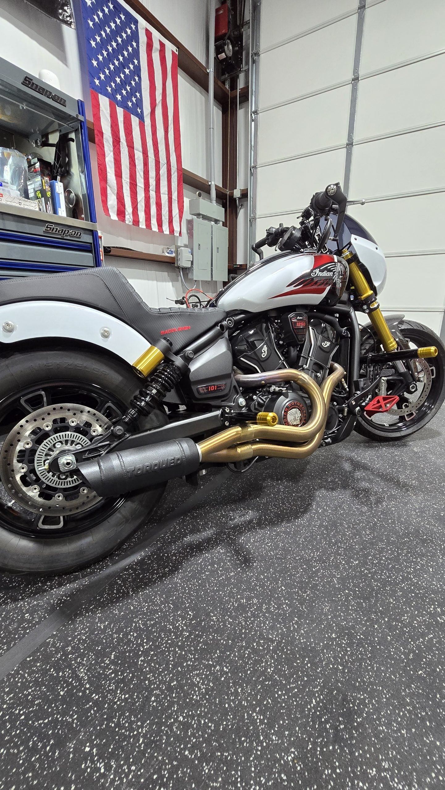 Torqued 2-1 Exhaust For 2025 Indian Scout