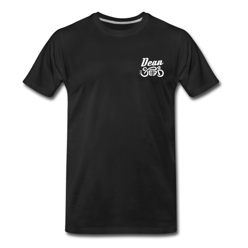 Dean Speed Logo - Men's T-Shirt - Black
