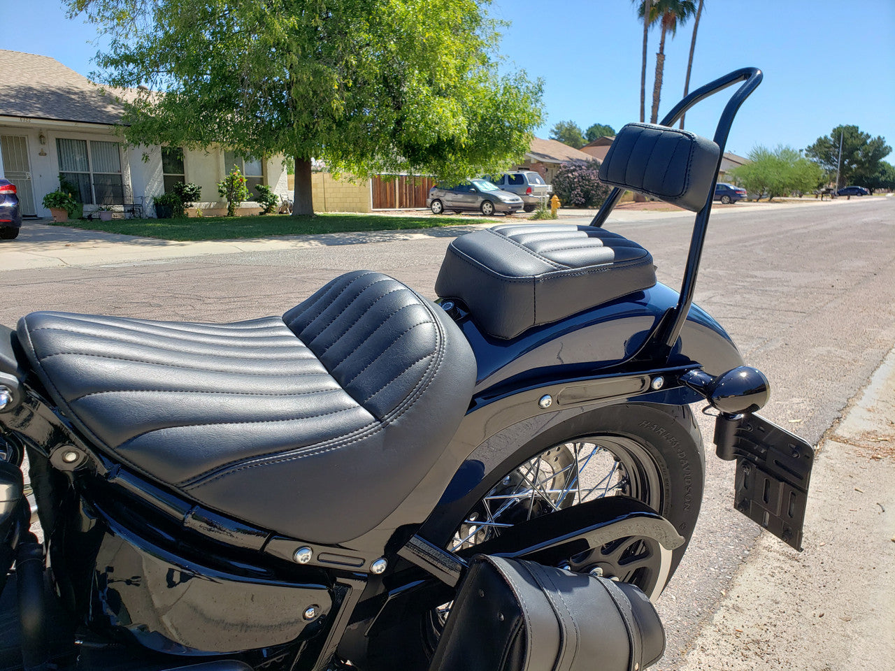 Sissy bar on sale heritage softail