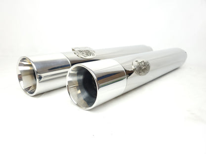 Harley Softail Rampage  Mufflers polished '18+