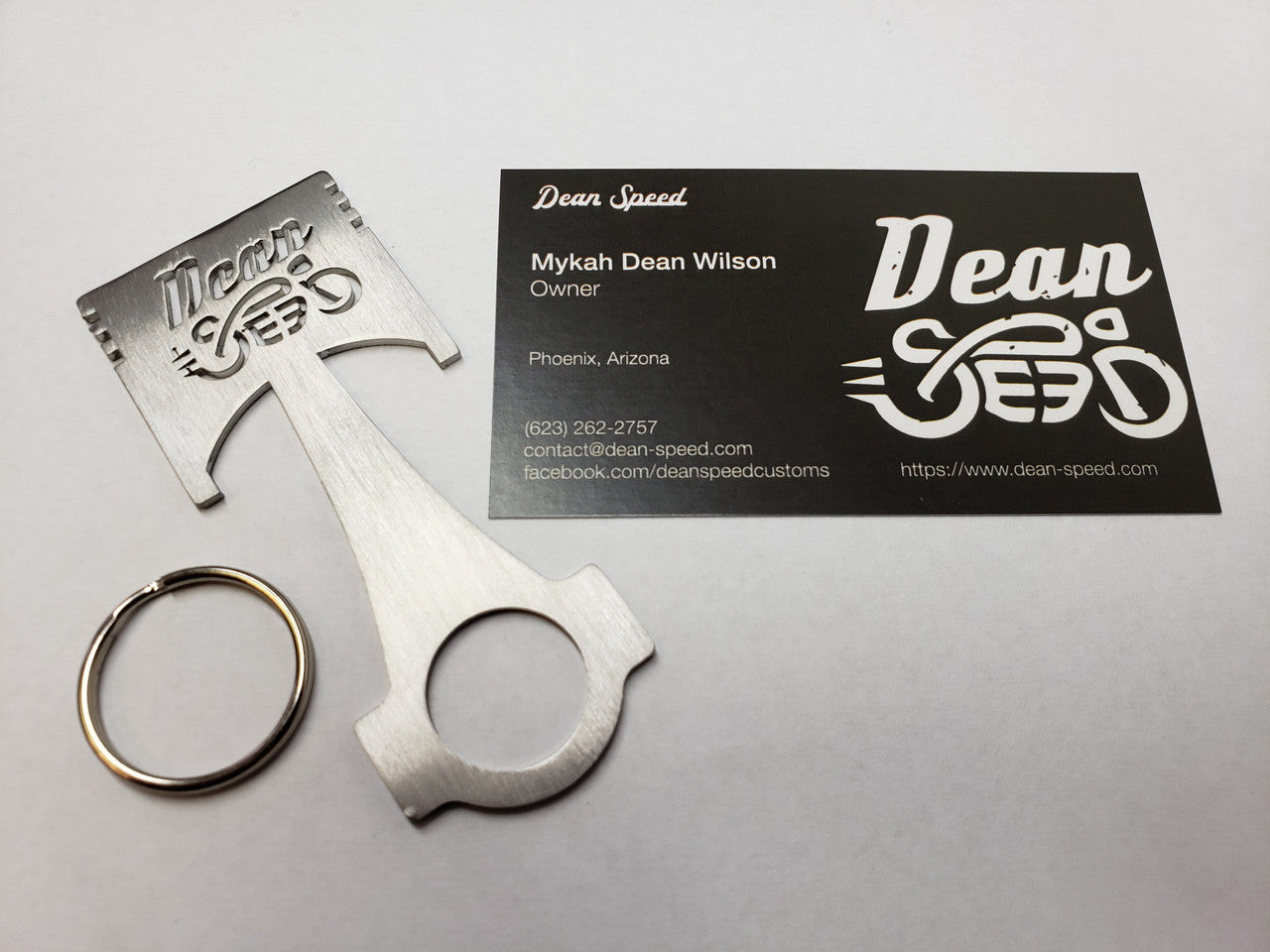 Dean Speed Piston Keychain/Bottle Opener