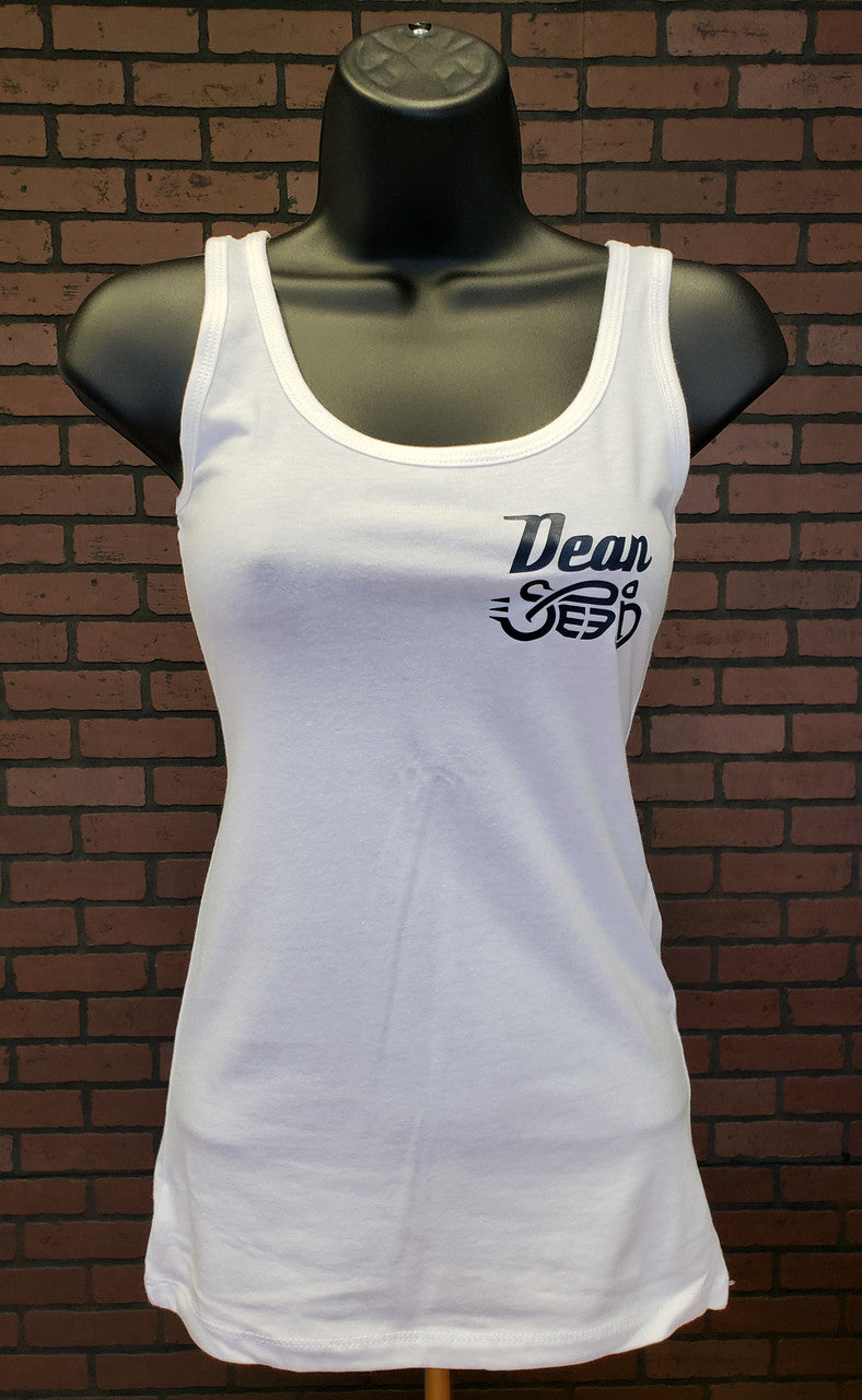 Women's Dean Speed Tank Top - Semper Sexy White