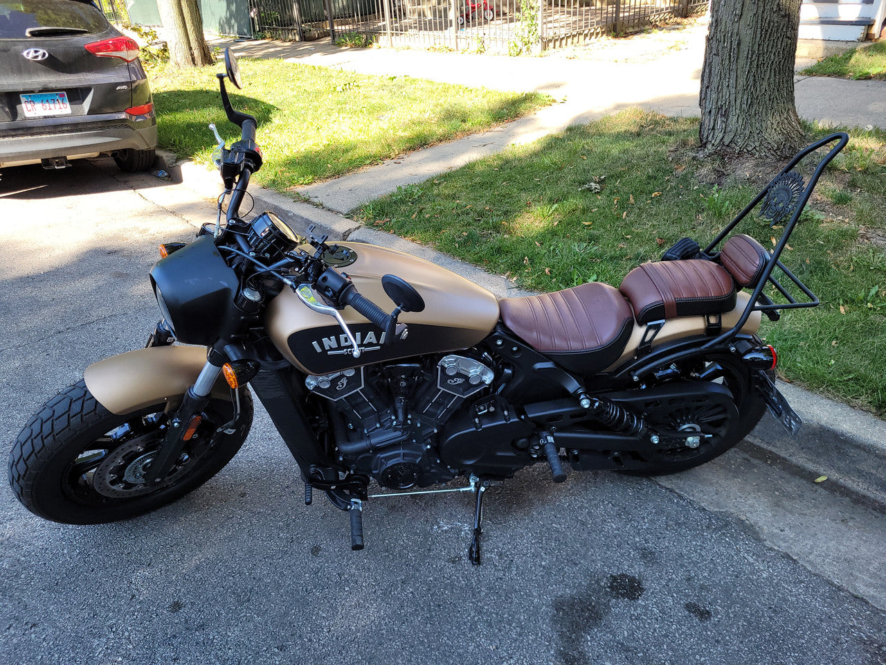 Scout Bobber Rogue Classic Sissy Bar DeanSpeed