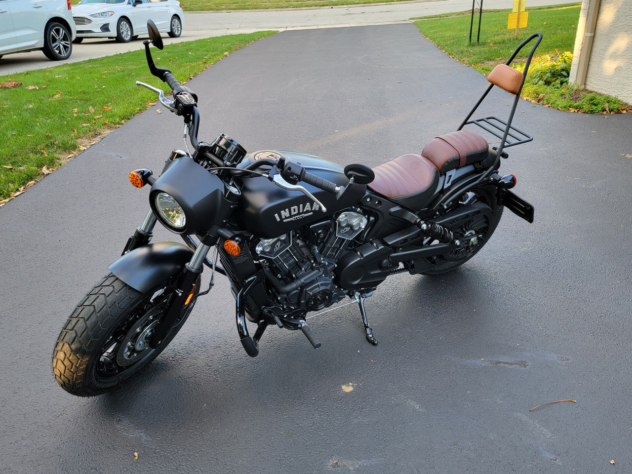 Sissy bar 2025 scout bobber