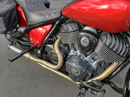 '22+ Indian Chief Havok Stainless Exhaust