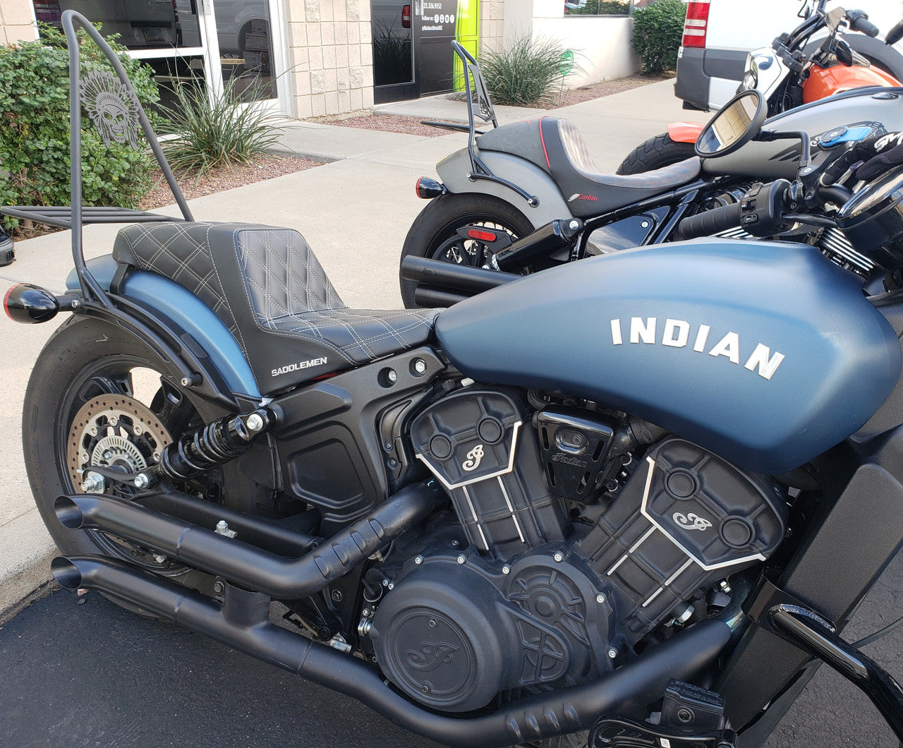 Saddlemen indian on sale scout bobber