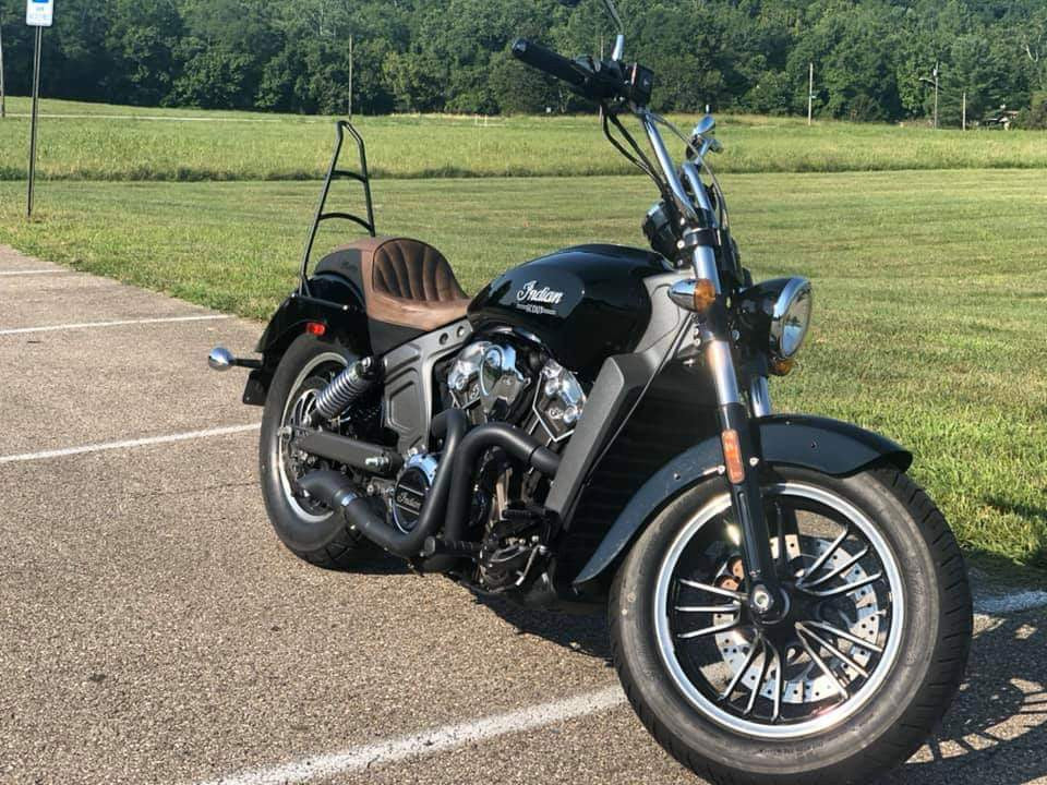 Indian scout bobber clearance sissy bar