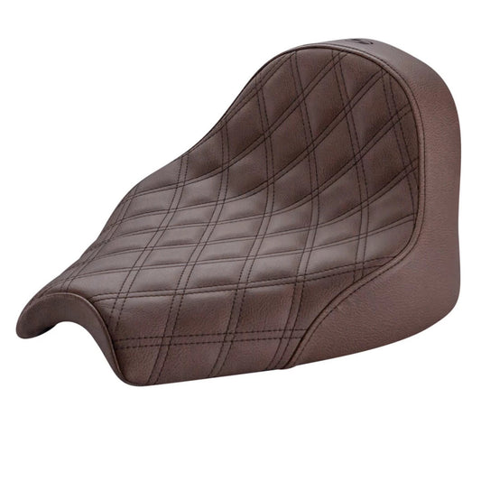 Customizable '22+ Indian® Chief, Chief Dark Horse Brown Renegade™ Solo Seat - Brown