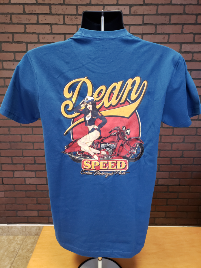 Dean Speed Semper Sexy - Men's T-Shirt - Cool Blue