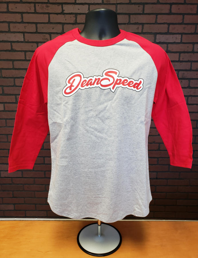 Dean Speed Baseball T - Red