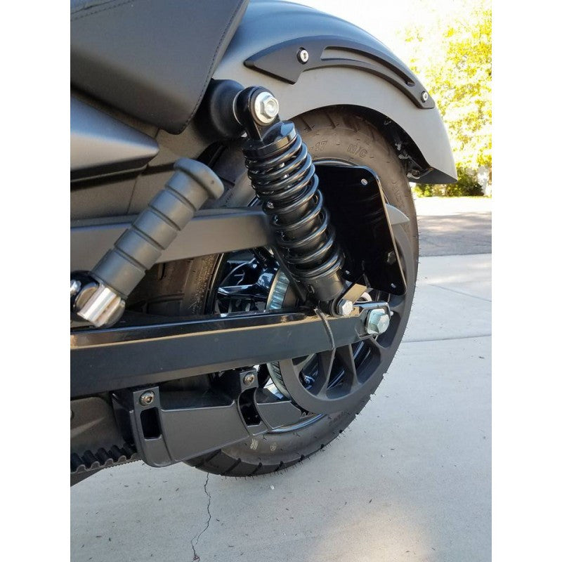 Yamaha bolt license on sale plate mount