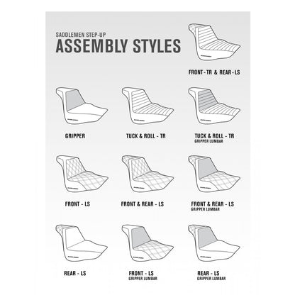 Customizable 2018-2023 Indian Scout Bobber Step-Up™ Seat - Black